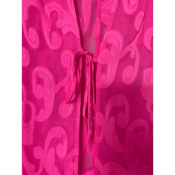 NWT LILLY PULITZER COVERUP SWIM PINK SMALL - Picture 8 of 9